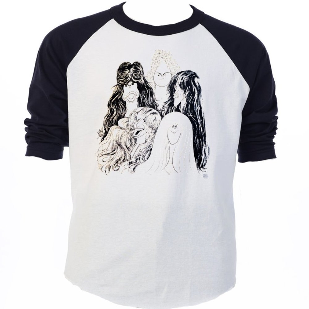 AREOSMITH, BLACK SLEEVE MENS COCERT T-SHIRT T-1118